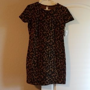 Old Navy Cheetah print stretch  dress